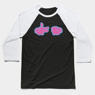 RTJ Mouse Hands Glow Up Baseball T-Shirt